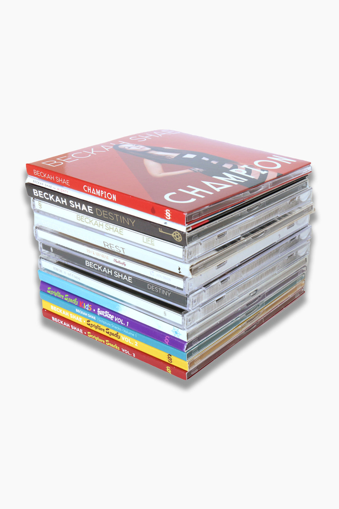 Complete Beckah Shae collection—apparel, music, accessories, and connection offerings