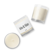 Load image into Gallery viewer, ARISE &amp; SHINE SOY WAX CANDLE