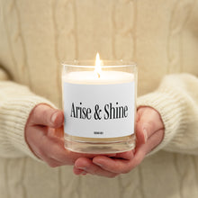 Load image into Gallery viewer, ARISE &amp; SHINE SOY WAX CANDLE