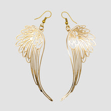Load image into Gallery viewer, Beckah Shae Angel Wing Earrings Lightweight, enviably chic, and dazzling, entertaining angels just got real.