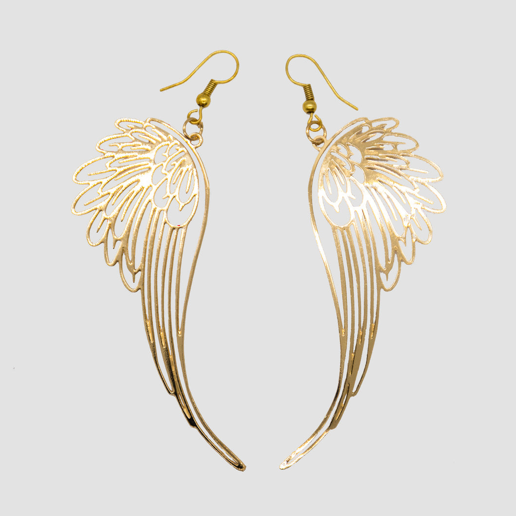 Beckah Shae Angel Wing Earrings Lightweight, enviably chic, and dazzling, entertaining angels just got real.