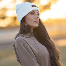 Load image into Gallery viewer, Awake Beanie - Ivory White