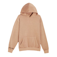 Load image into Gallery viewer, Beckah Shae Freedom Hoodie Tan with Freedom Is My Anthem digital download.