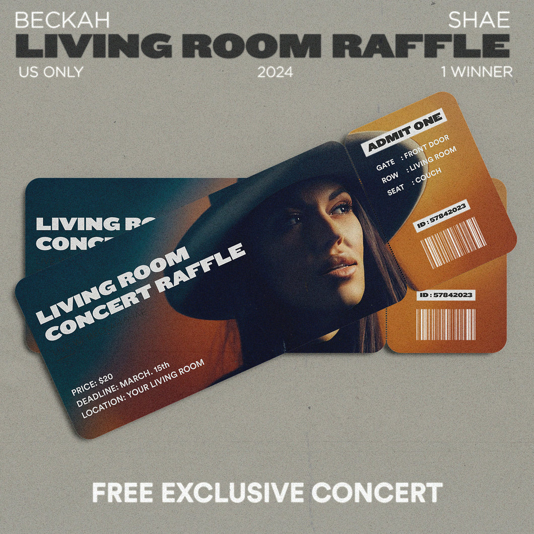 Living Room Concert Raffle