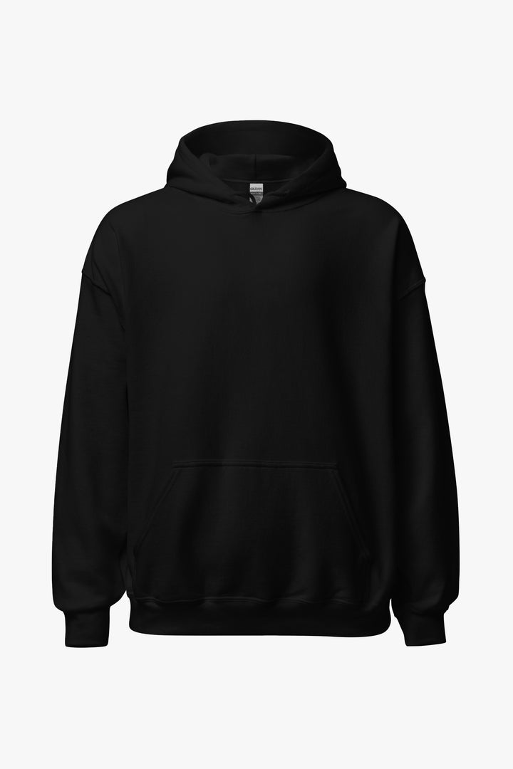 front of freedom anthem hoodie in black