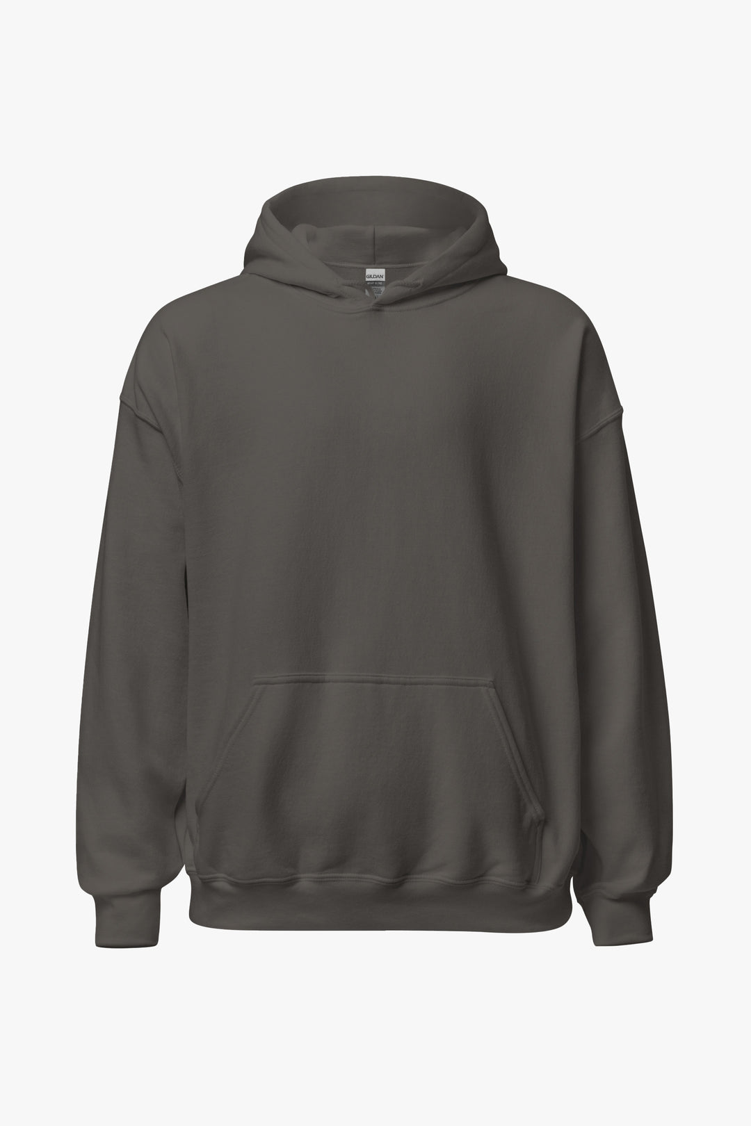 front of freedom anthem hoodie in charcoal