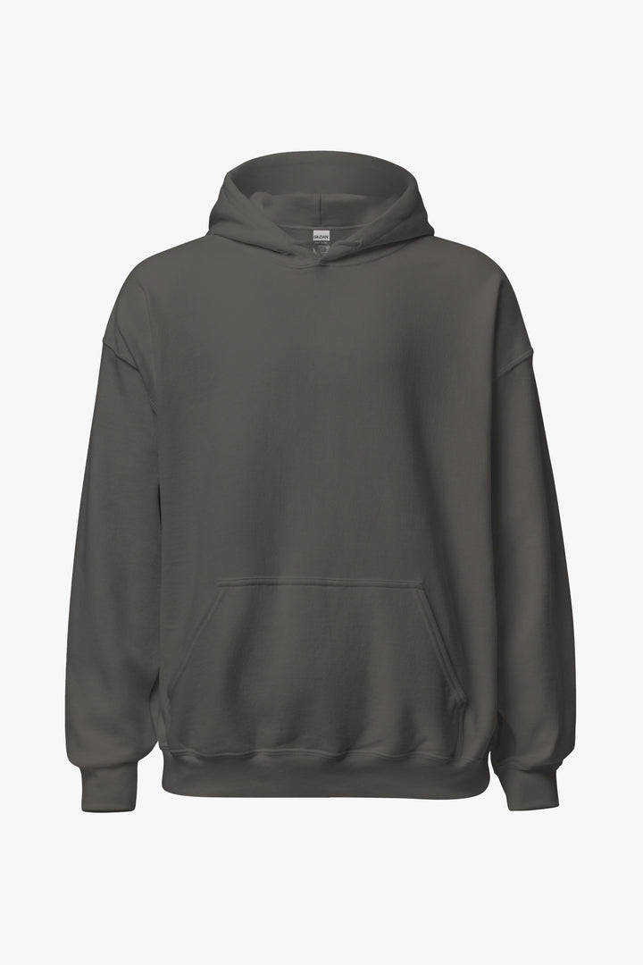 front of freedom anthem hoodie in charcoal