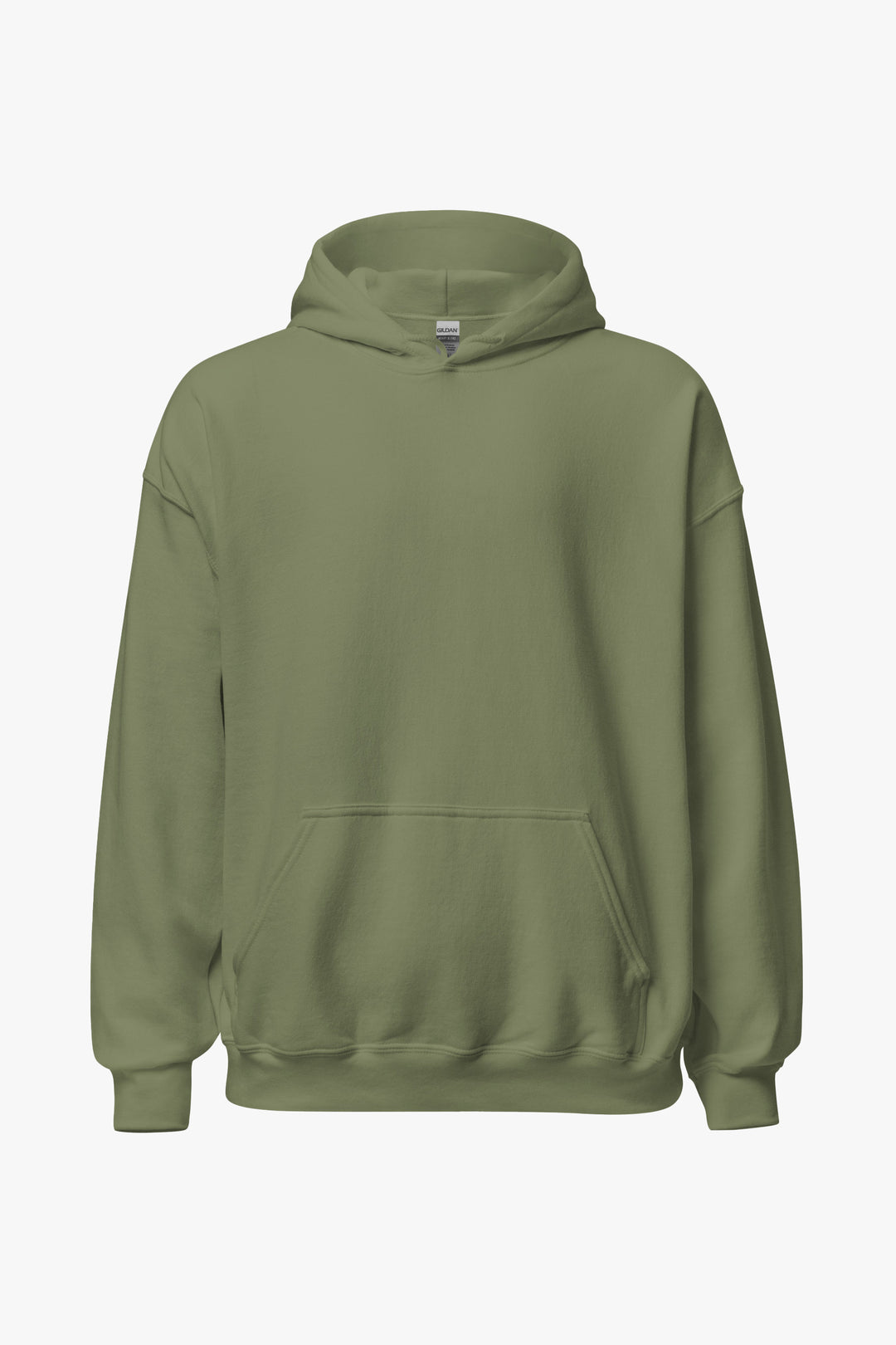 front of freedom anthem hoodie in military green
