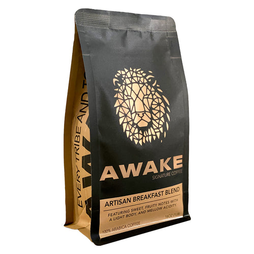 Awake Signature Columbian Coffee by Beckah Shae. Support Beckah Shae's Mission and continued music with each bag purchased.