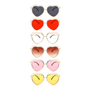 Beckah Shae Heart Shaped Glasses inspired by Put Your Love Glasses On.